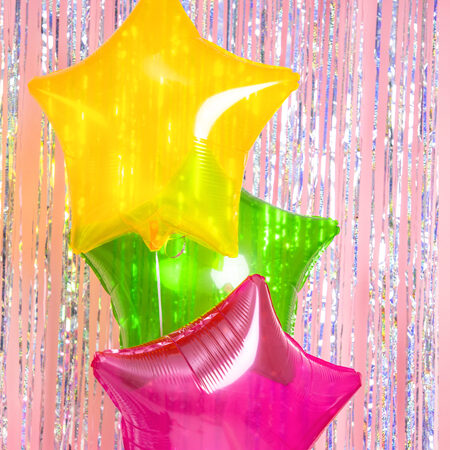 BALLON ALUMINIUM ROSE 48CM