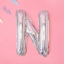 BALLON LETTRE « N » IRISÉ