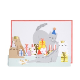 CARTE CAT PARTY CONCERTINA