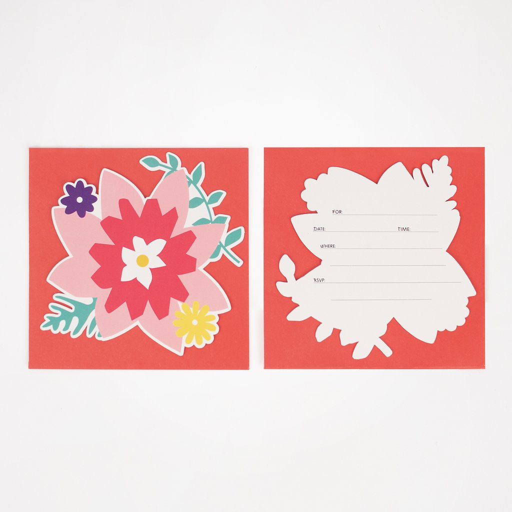 INVITATIONS FLEURS