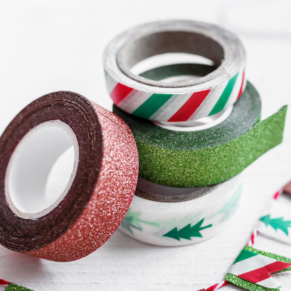 MASKING TAPE VERT PAILLETÉ