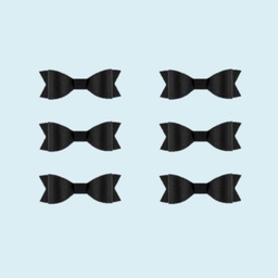 NOEUD DECO NOIR EN PAPIER PETIT
