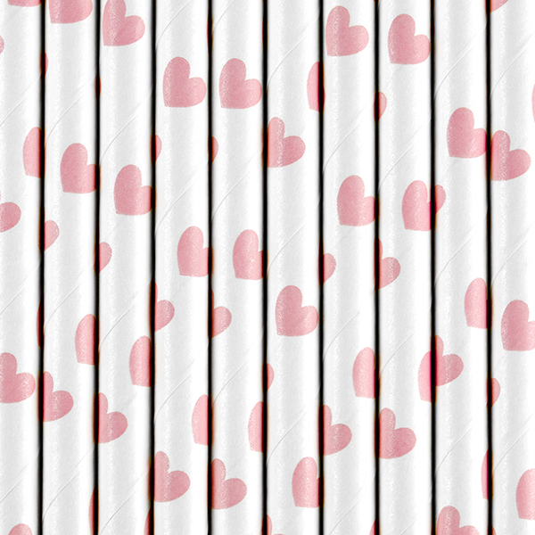 PAILLES COEUR ROSE