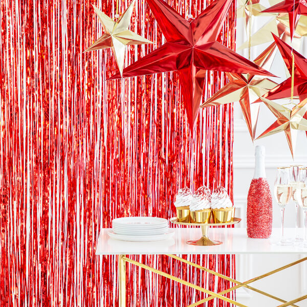 RIDEAU FÊTE ROUGE