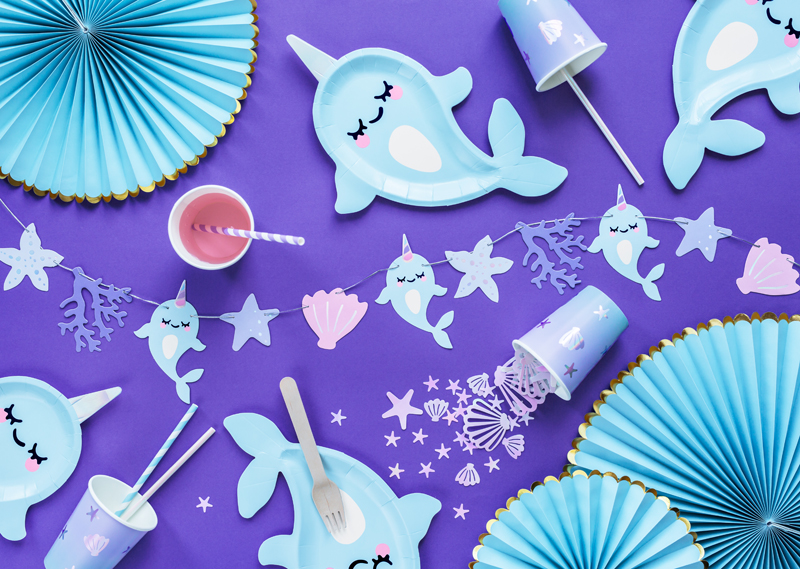 ASSIETTES NARWHAL