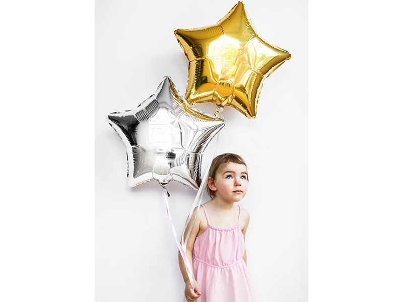 BALLON ALUMINIUM OR 48CM