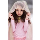 CAPE DE ROYAUTÉ ROSE DORÉ 5-7 ANS