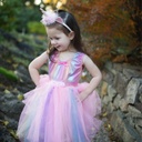 ENSEMBLE TUTU ET BANDEAU LICORNE ROSE