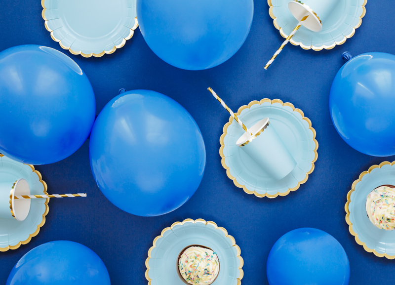 GOBELETS BLEU PASTEL