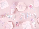 GUIRLANDE "HAPPY BIRTHDAY" IRISÉ