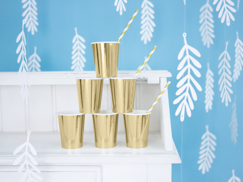 PAILLES RAYURES GOLD