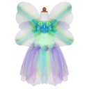 ROBE PAPILLON AVEC AILES ET BAGUETTE 4-6ans
