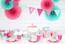ROSETTES DECORATIVES FUSCHIA