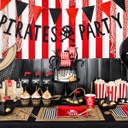GOBELETS PIRATES ROUGE