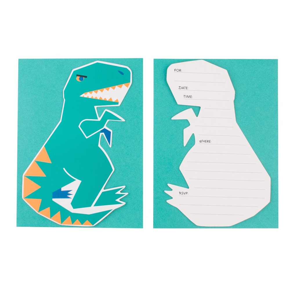 INVITATIONS DINOSAURE