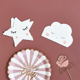 SERVIETTE EN PAPIER ETOILE