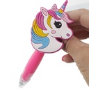 STYLO EMBOUT FANTAISIE LICORNE