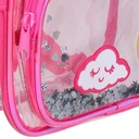 SAC A DOS GIRLY AVEC PATCH ET SEQUIN ENFANT