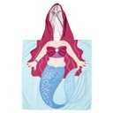 PONCHO DE BAIN SIRÈNE