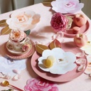 ASSIETTES JARDIN DE ROSE