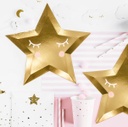 ASSIETTES LITTLE STAR OR