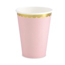 GOBELETS ROSE PASTEL
