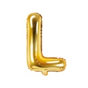 BALLON LETTRE « L » OR 35cm