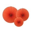 ROSETTES DECORATIVES ORANGE
