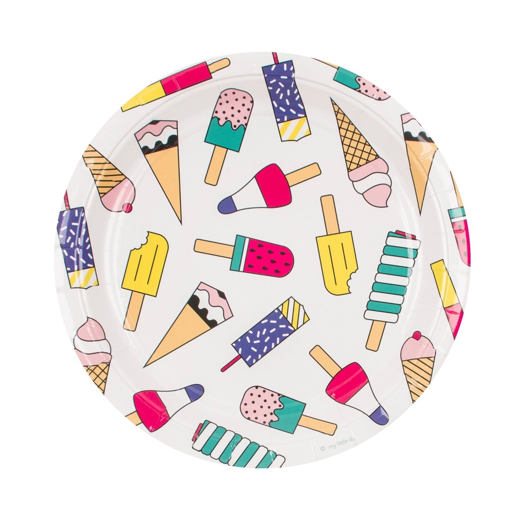 ASSIETTES GLACE