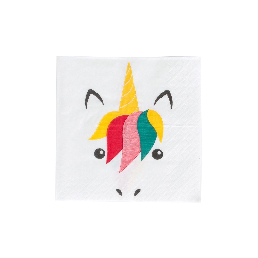 SERVIETTES MINI LICORNE
