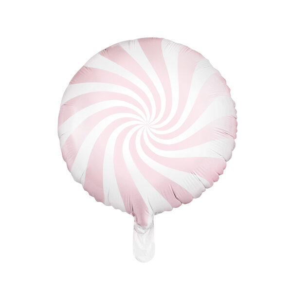 BALLON ALUMINIUM CANDY ROSE PASTEL