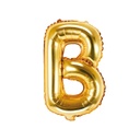 BALLON LETTRE « B » OR 35cm