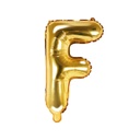 BALLON LETTRE « F » OR 35cm