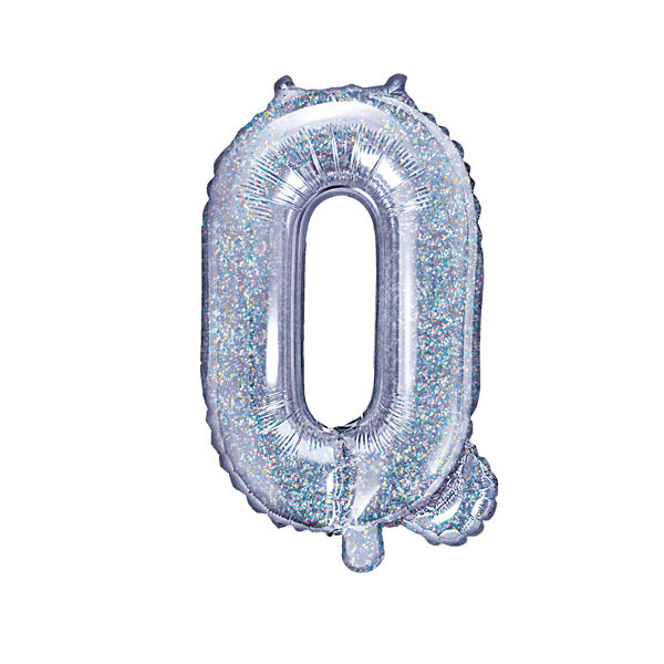 BALLON LETTRE « Q » IRISÉ 35cm