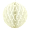 BOULE ALVEOLE CREME 30CM