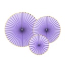 ROSETTES DECORATIVES PARME OR