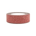 MASKING TAPE ROUGE PAILLETÉ