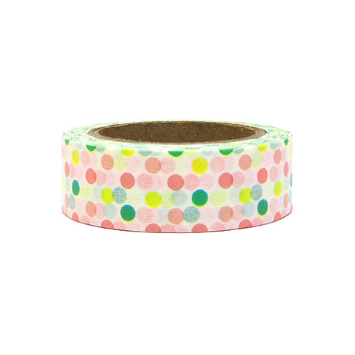 MASKING TAPE PETITS POIS PASTEL