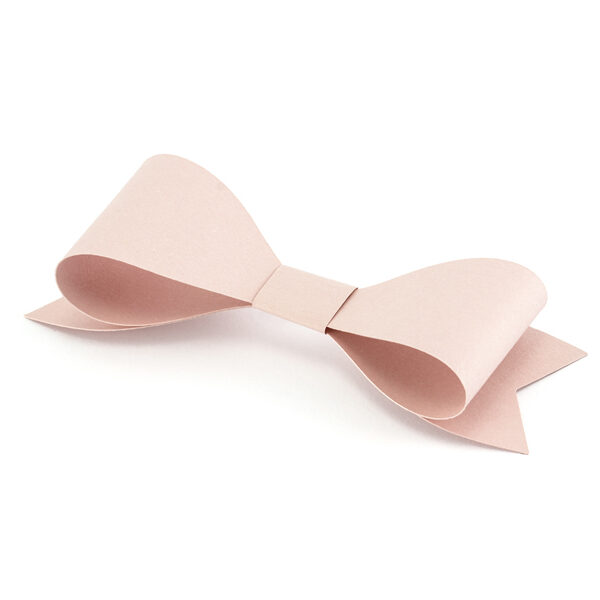 NOEUD DECO POUDRE EN PAPIER MOYEN