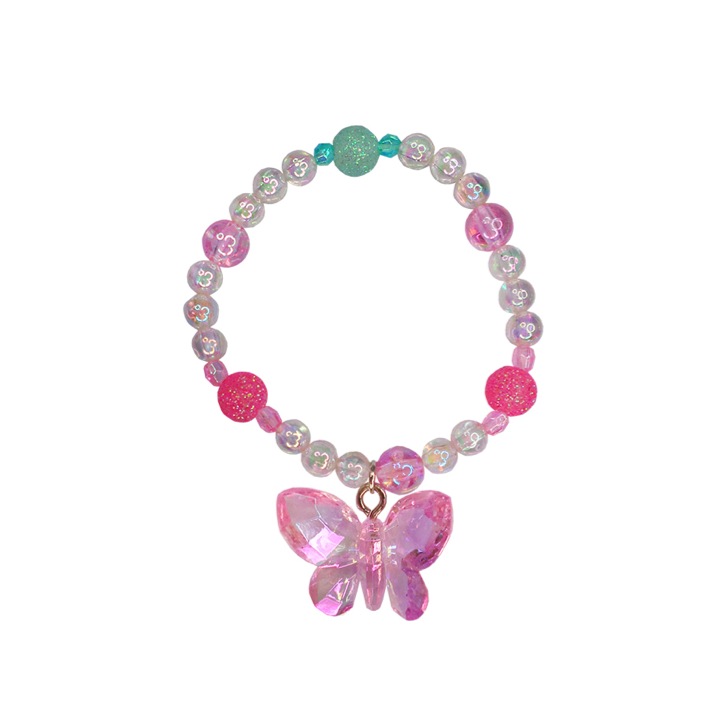 BRACELET PAPILLON ROSE