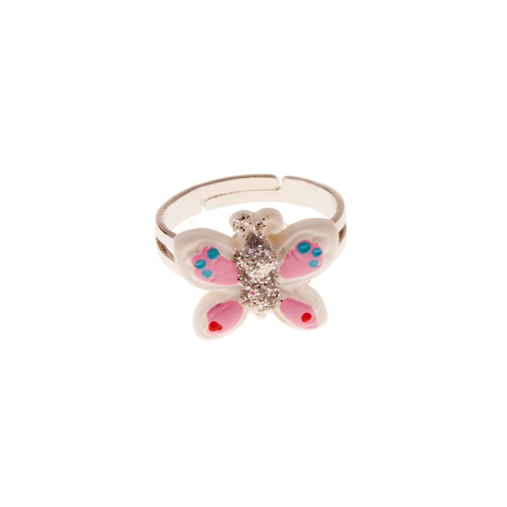 BAGUE PAPILLON PASTEL