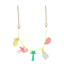 COLLIER TROPICAL ÉMAIL