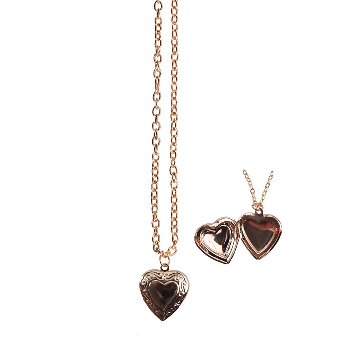 COLLIER MÉDAILLON COEUR
