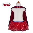 ENSEMBLE CAPE ET MASQUE TUTU SUPER-HÉROS 4-7ANS