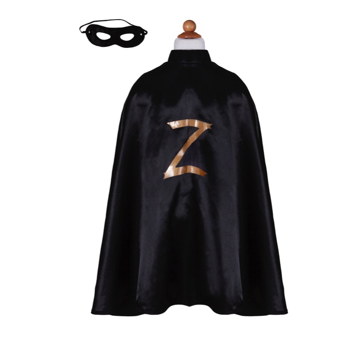 CAPE ZORRO AVEC MASQUE 4-6ANS