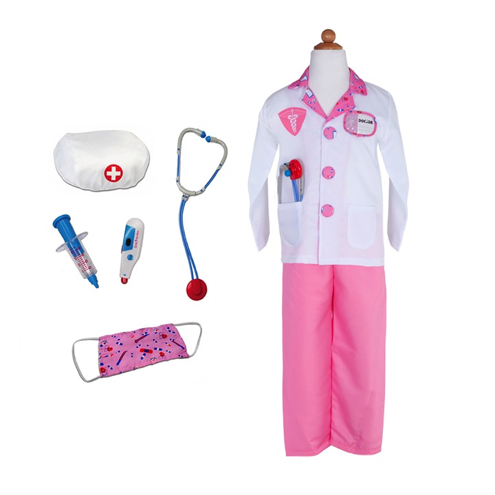 COSTUME MÉDECIN AVEC ACCESSOIRES 5-6ANS
