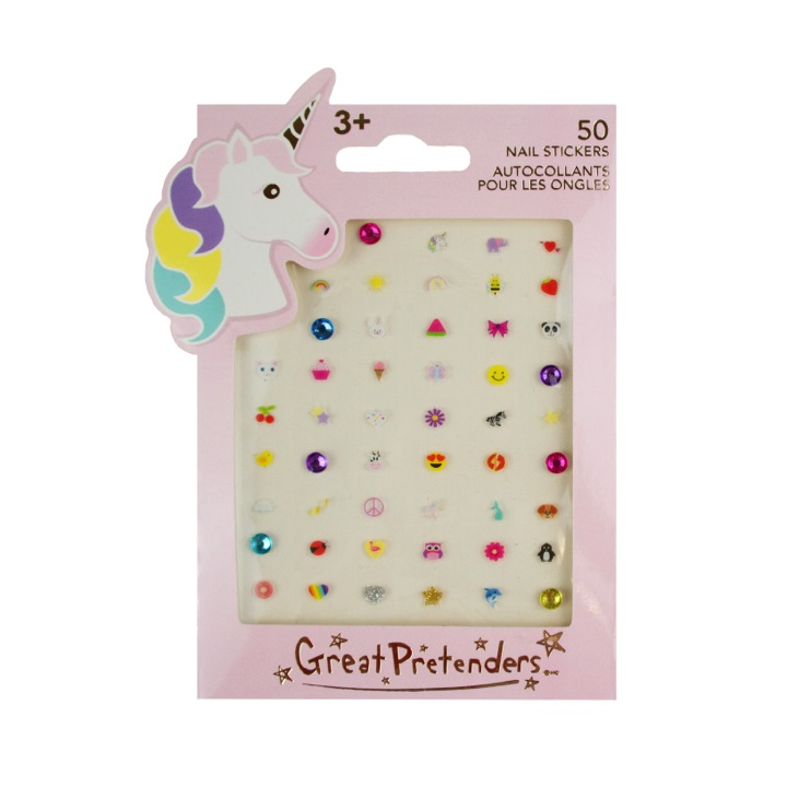 AUTOCOLLANTS À ONGLES LICORNE