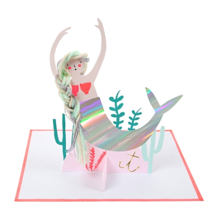 CARTE STAND UP SIRENE