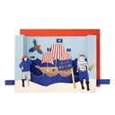 CARTE PIRATE DIORAMA