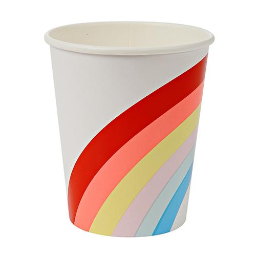 GOBELETS ARC-EN-CIEL NEON